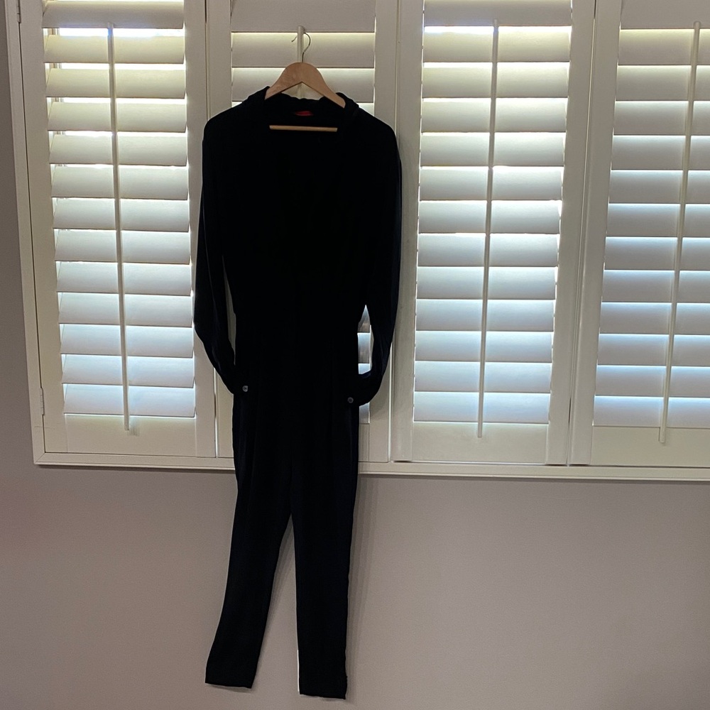 Tamara Mellon Black Jumpsuit. Size 6.